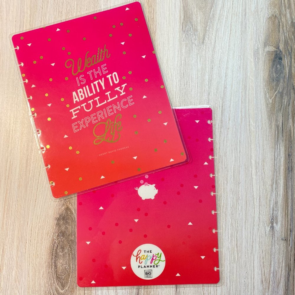 Happy Planner Planner Cover | Budget | Classic Size